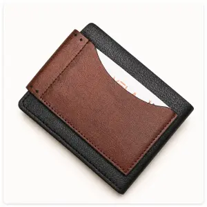Aero Pull Two-Tone Wallet - Black