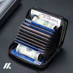 Kingdushi Double Part Card Holder - Black Colour