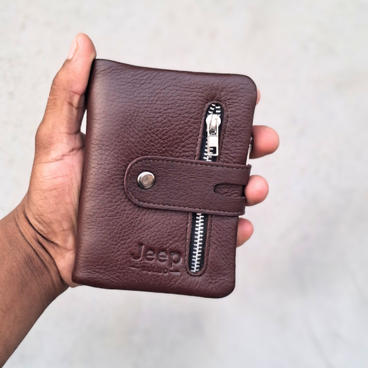 Jeep Wallet genuine Leathers