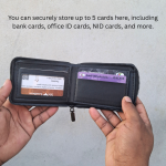 NL Boli Wallet- Black Colour