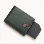 Aero Pull Two-Tone Wallet - Deep Green