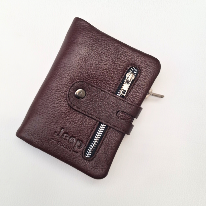 Jeep Wallet genuine Leathers