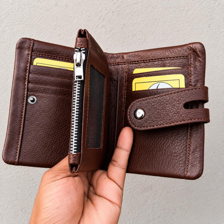 Jeep Wallet genuine Leathers