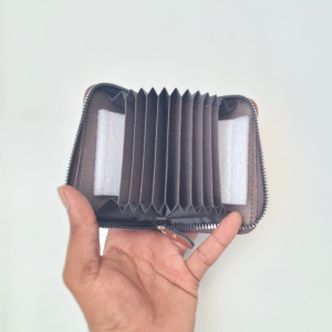 Kingdushi Single Part Wallet Brown Colour