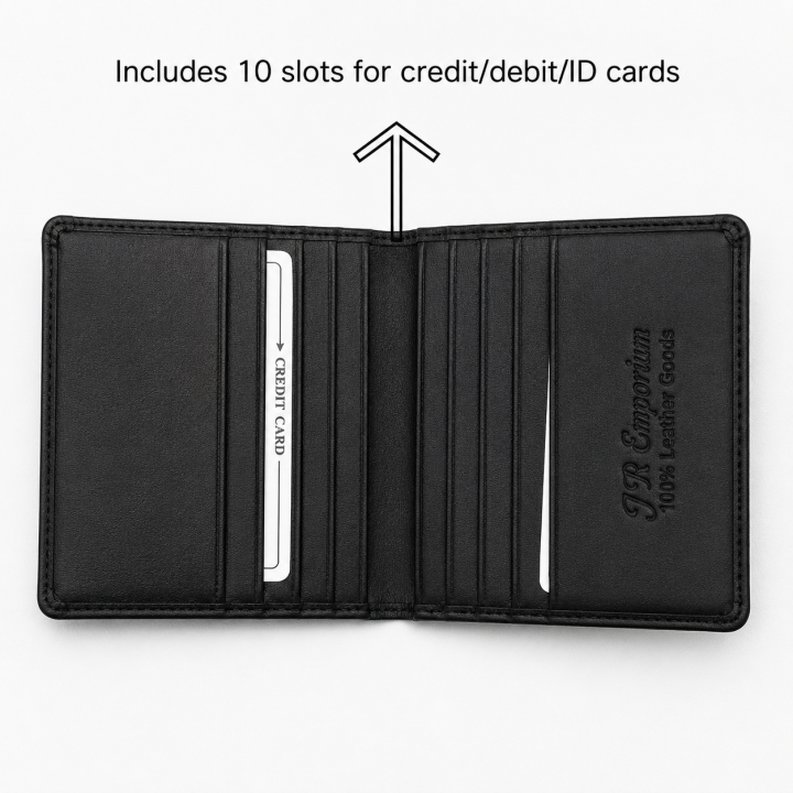 Leto Slim Wallet Black Edition
