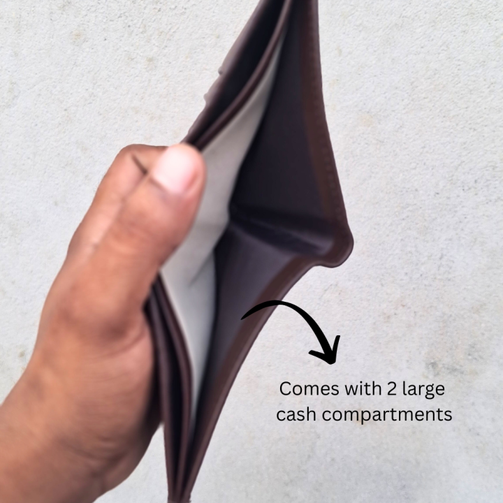 Leto Slim Wallet Coffee Edition