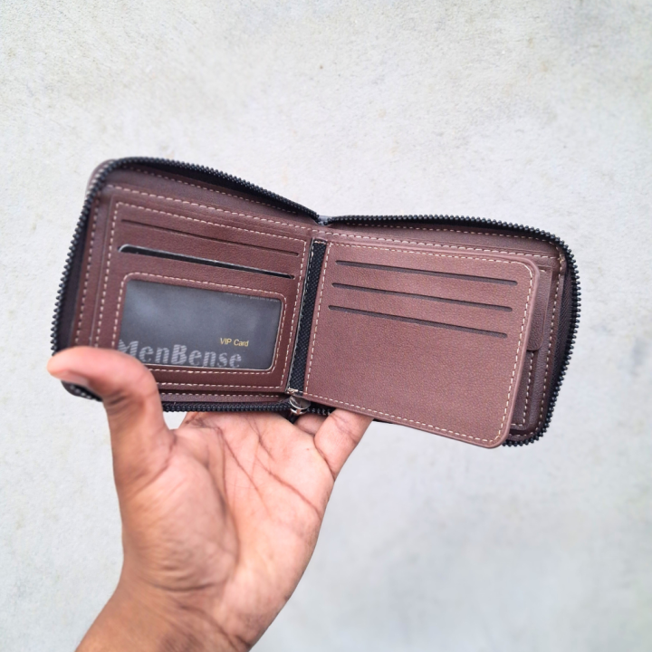 Men Bense Wallet Gray Colour