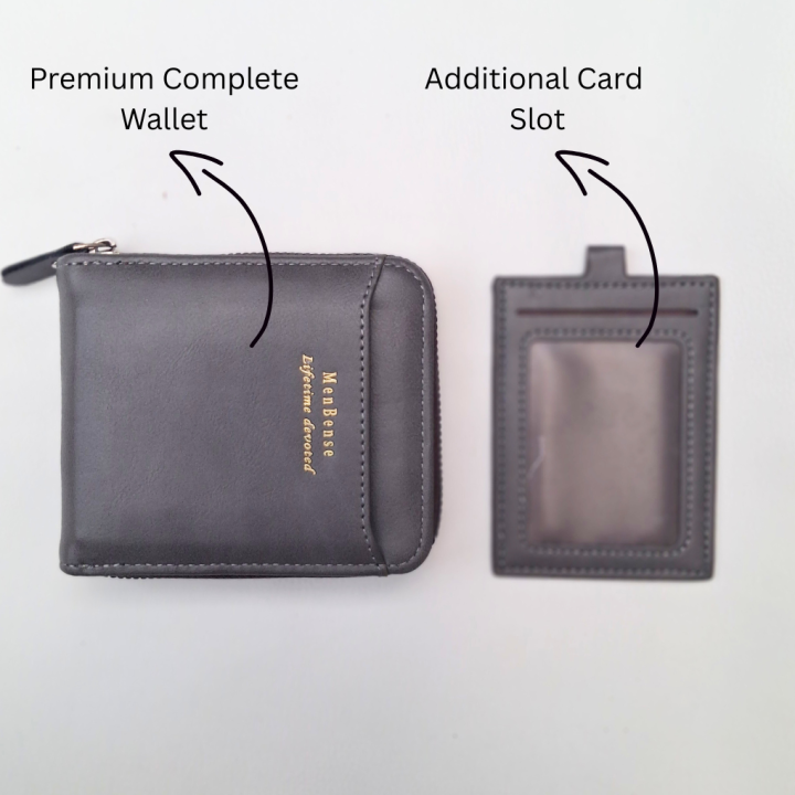 Men Bense Wallet Gray Colour