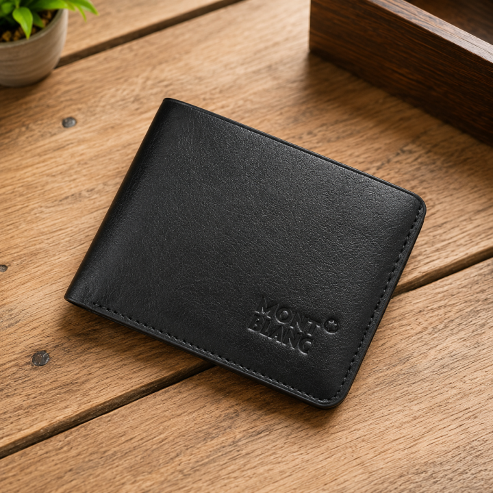 Mont Black – Black Edition Genuine Leather Wallet