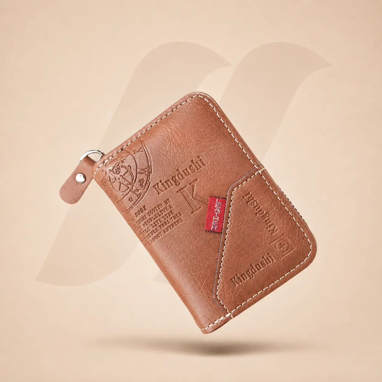 𝐊𝐢𝐧𝐠𝐝𝐮𝐬𝐡𝐢 মিনি ওয়ালেট — Brown Color