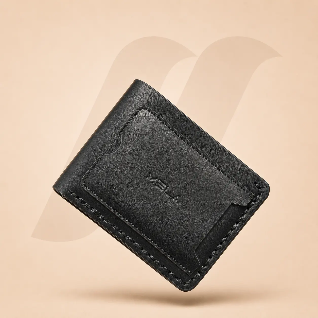 Aero Magnetic Fold Wallet - Black Color
