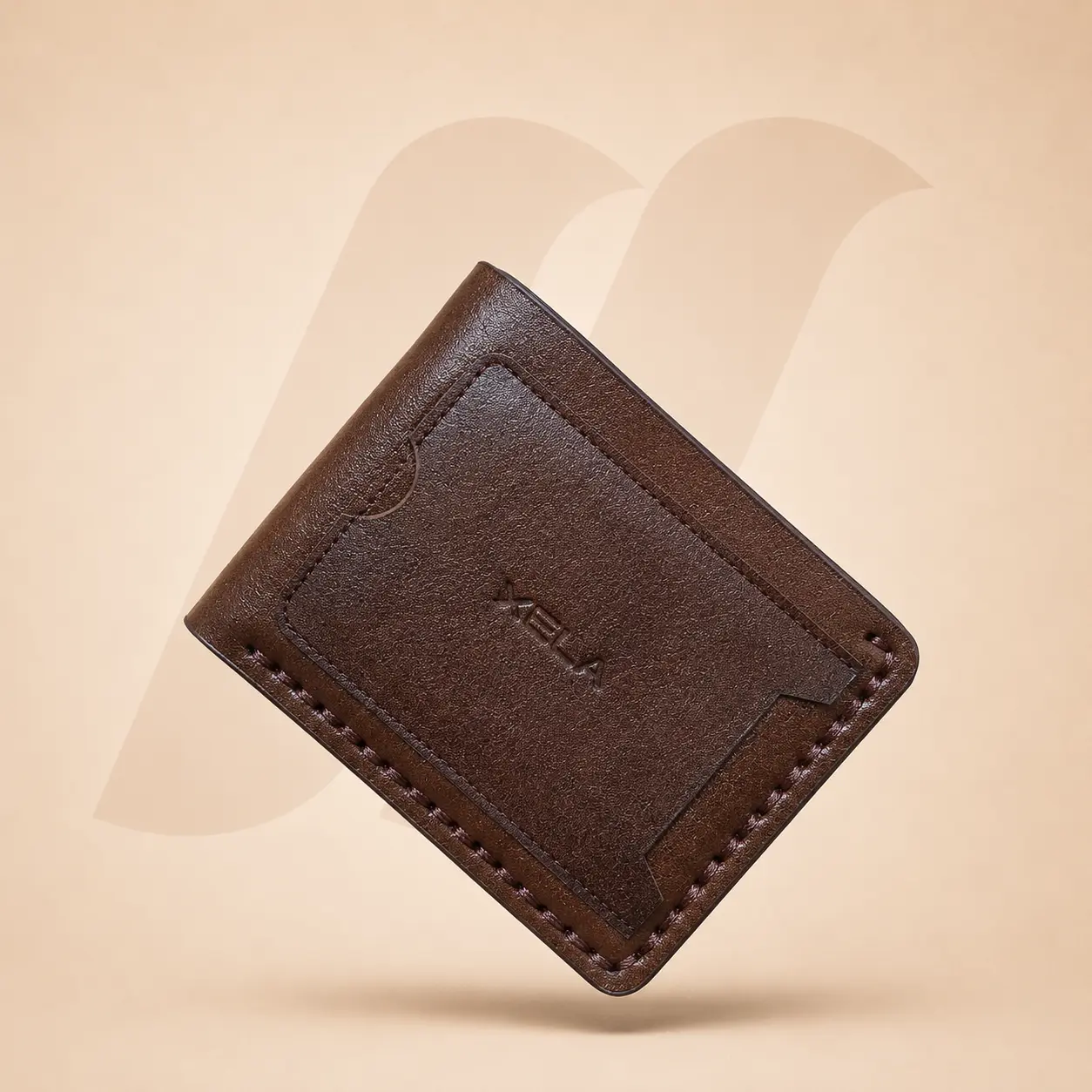 Aero Magnetic Fold Wallet - Coffee Color